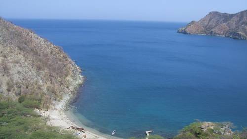 Bahia de Taganga panoramica