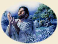Jesús ora encarecidamente a Dios