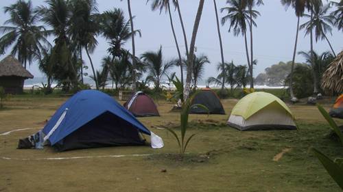 Turismo camping Parque Tayrona